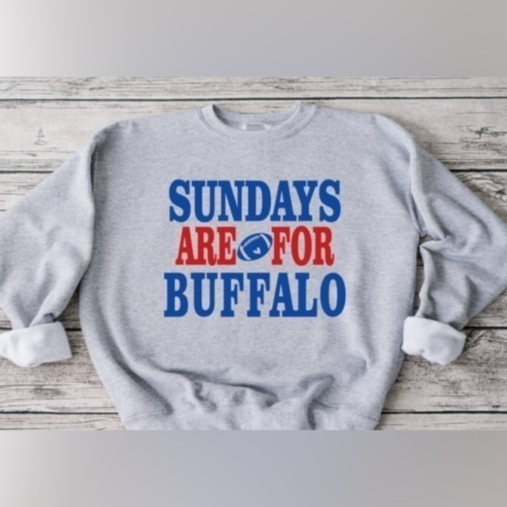 Sundays Are For Buffalo Crewneck